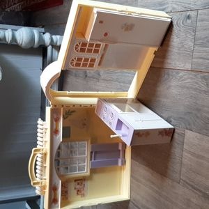 Vintage 1998 barbie happy family kitchen